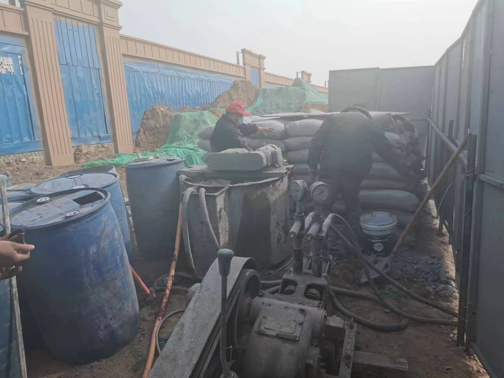 盘龙房屋下沉注浆